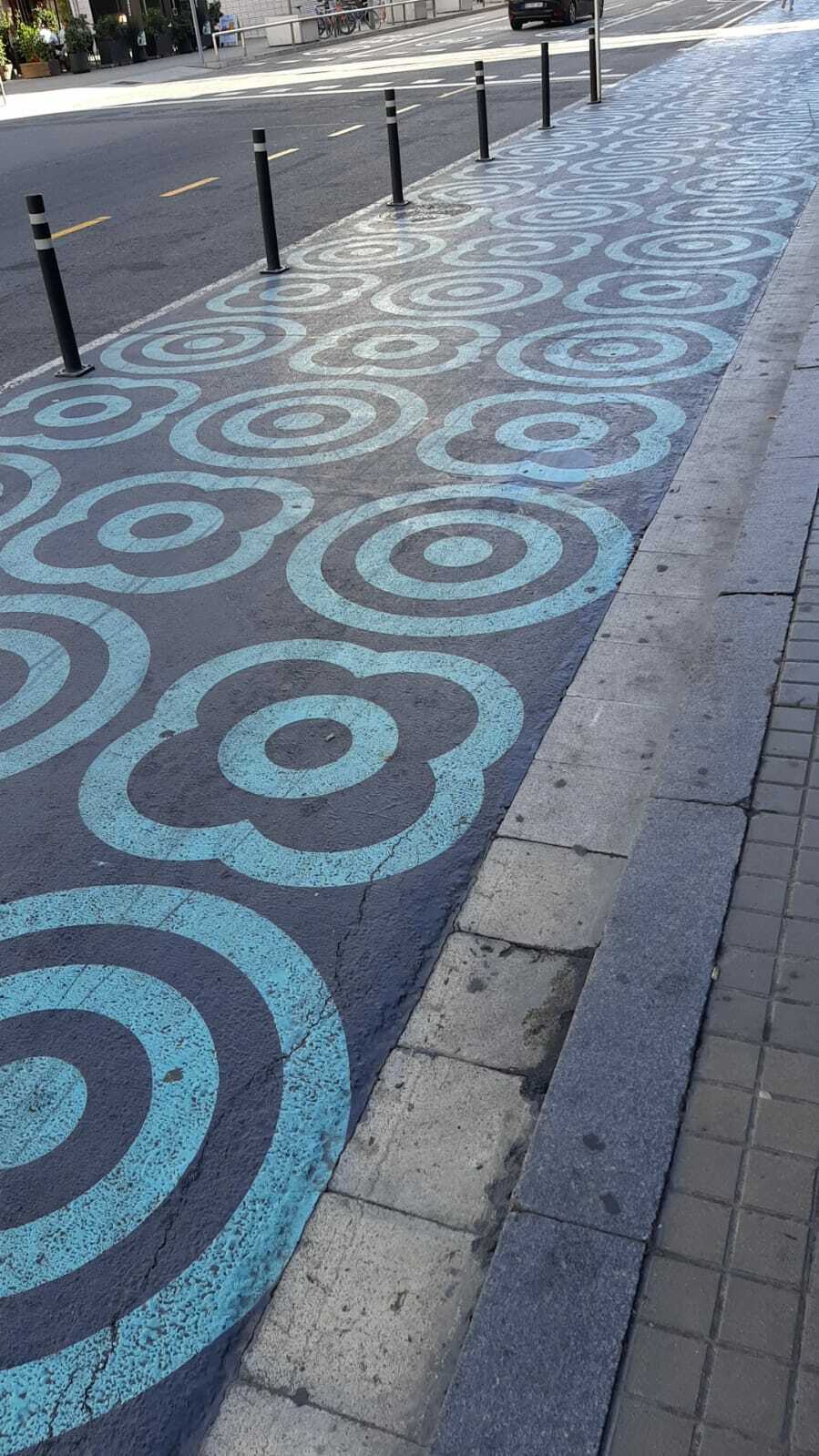 Imatge pels mitjans: Ampliar vorera part alta Ronda Vilademany 